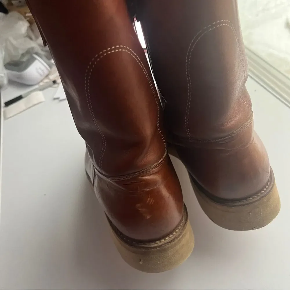 Men's Brown Leather Boots
